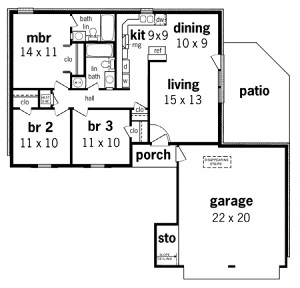 Click on house plans image to enlarge