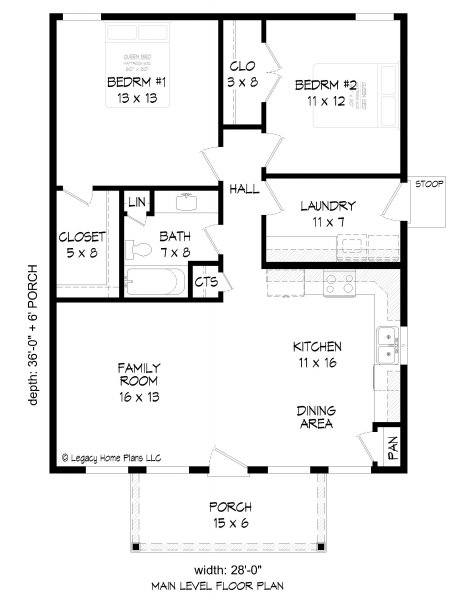 Click on house plans image to enlarge