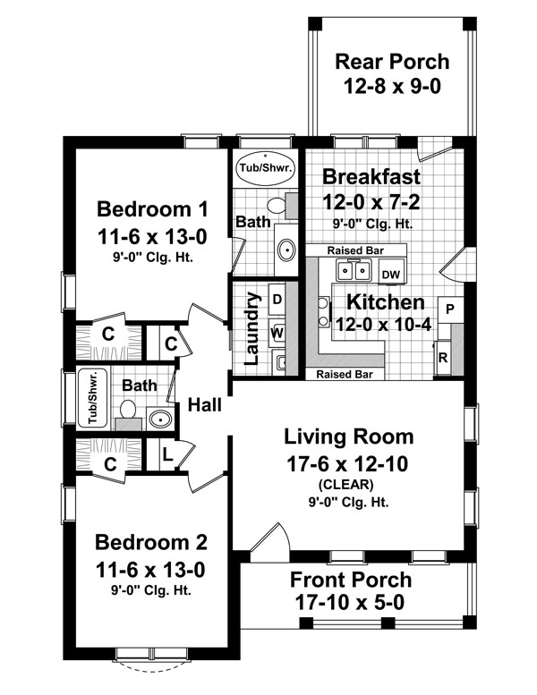 Click on house plans image to enlarge