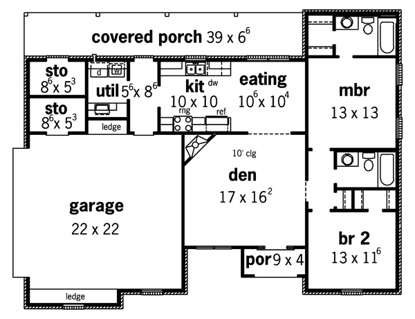 Click on house plans image to enlarge