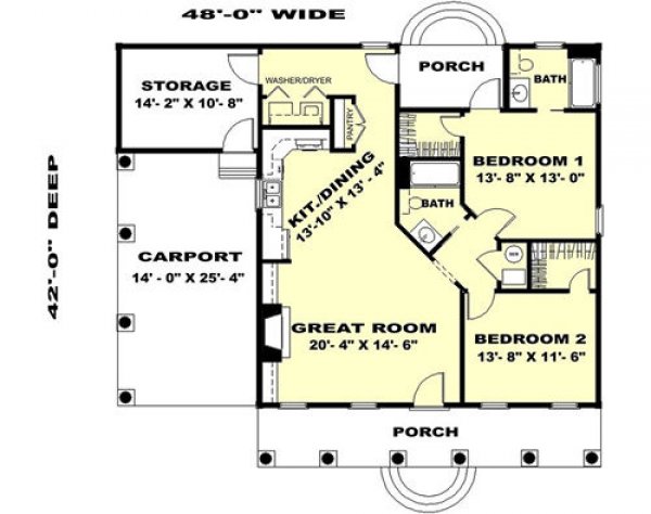 Click on house plans image to enlarge