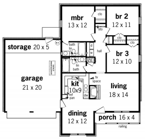 Click on house plans image to enlarge