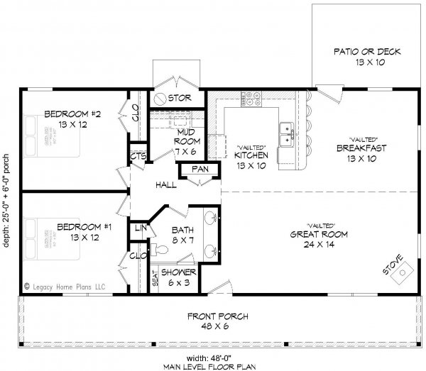 Click on house plans image to enlarge