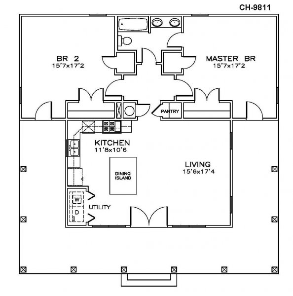 Click on house plans image to enlarge