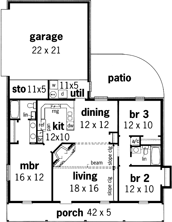 Click on house plans image to enlarge