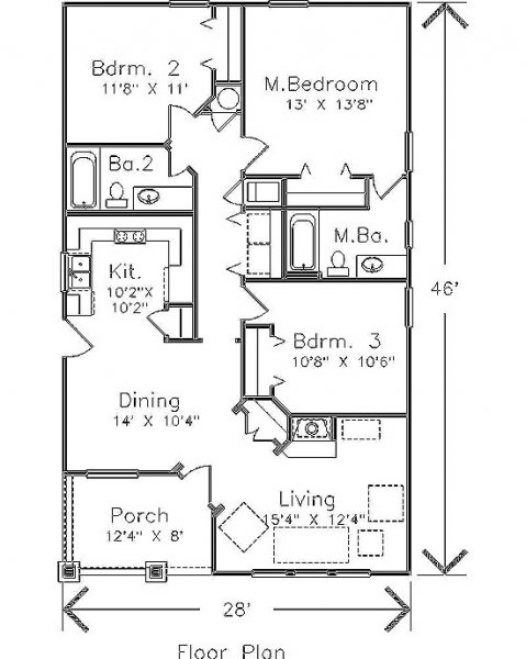 Click on house plans image to enlarge