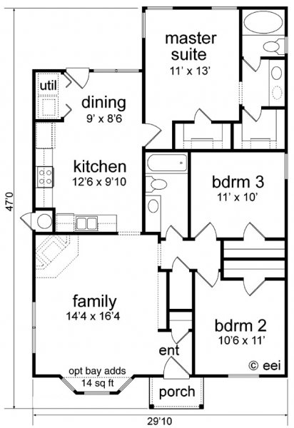 Click on house plans image to enlarge