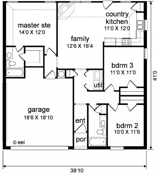 Click on house plans image to enlarge