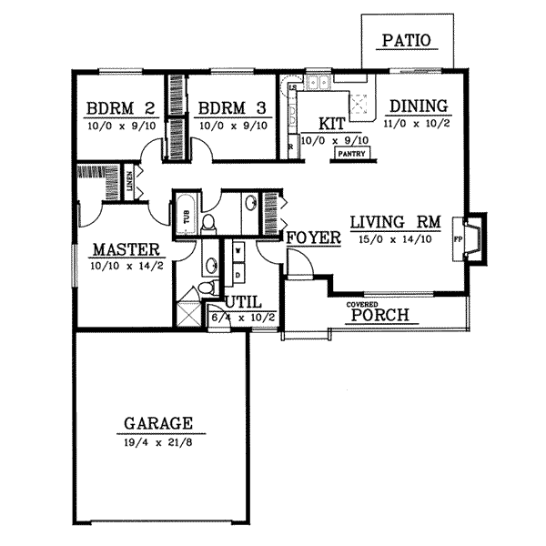 Click on house plans image to enlarge