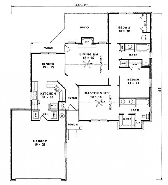 Click on house plans image to enlarge