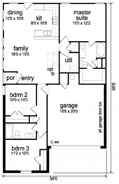 Click on house plans image to enlarge