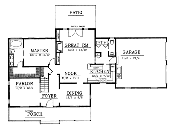 Click on house plans image to enlarge