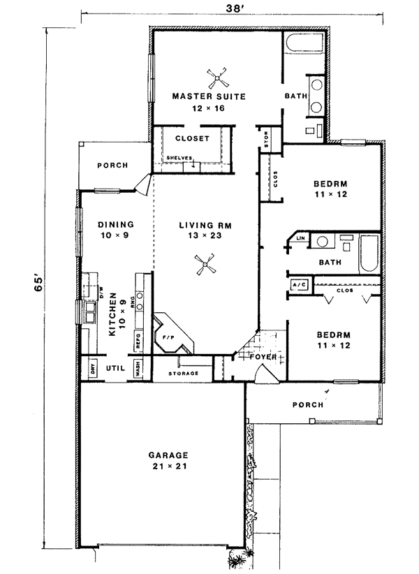 Click on house plans image to enlarge