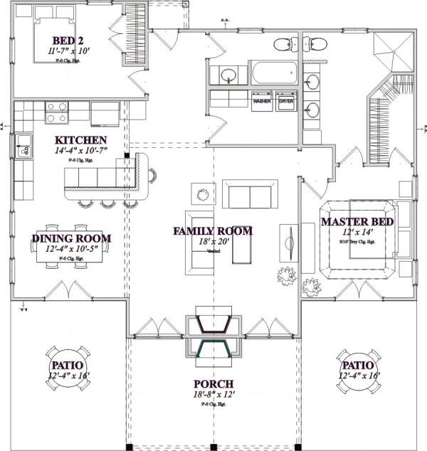 Click on house plans image to enlarge