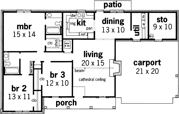 Click on house plans image to enlarge