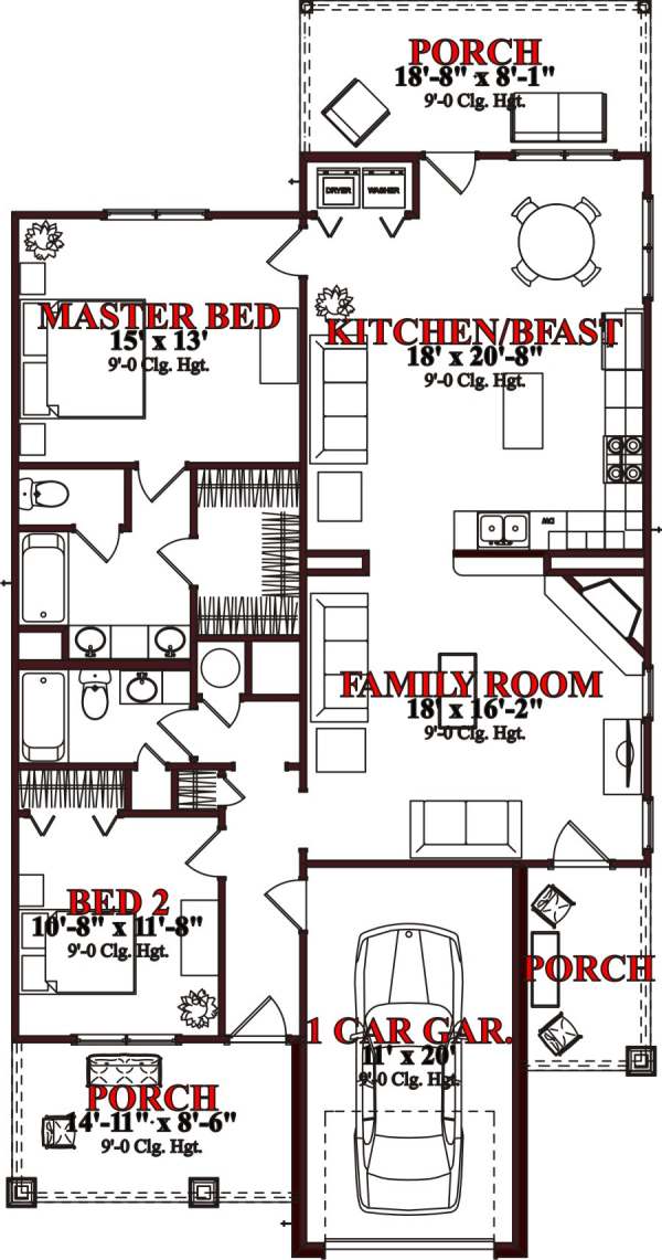 Click on house plans image to enlarge