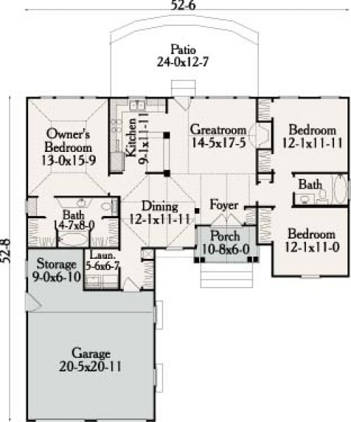 Click on house plans image to enlarge