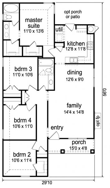 Click on house plans image to enlarge