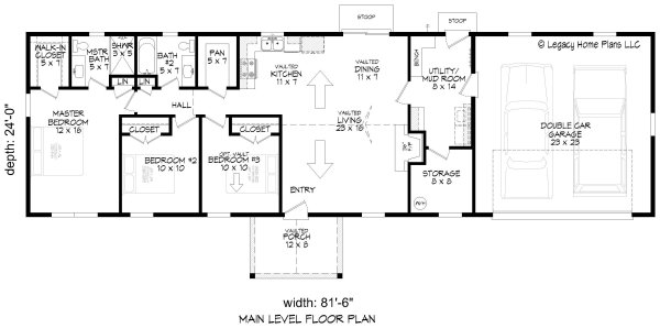 Click on house plans image to enlarge