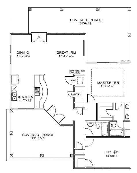 Click on house plans image to enlarge