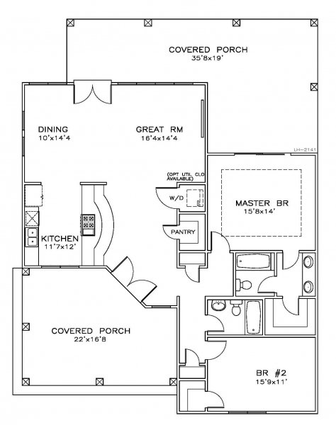 Click on house plans image to enlarge