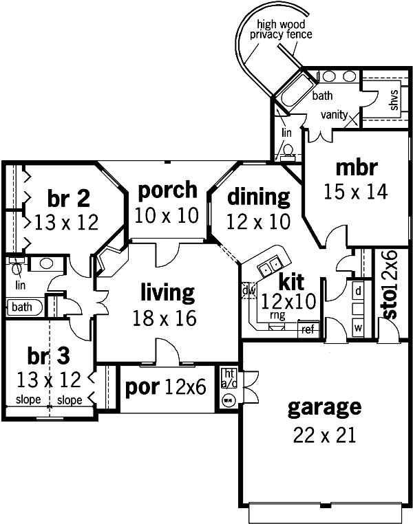 Click on house plans image to enlarge