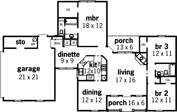 Click on house plans image to enlarge