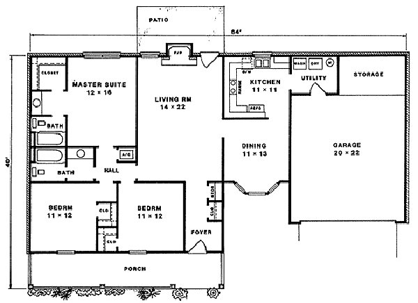 Click on house plans image to enlarge