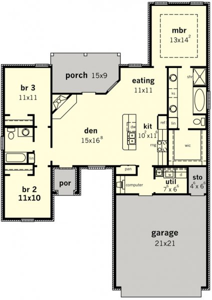 Click on house plans image to enlarge