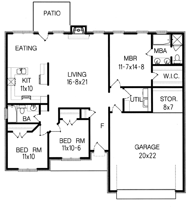 Click on house plans image to enlarge