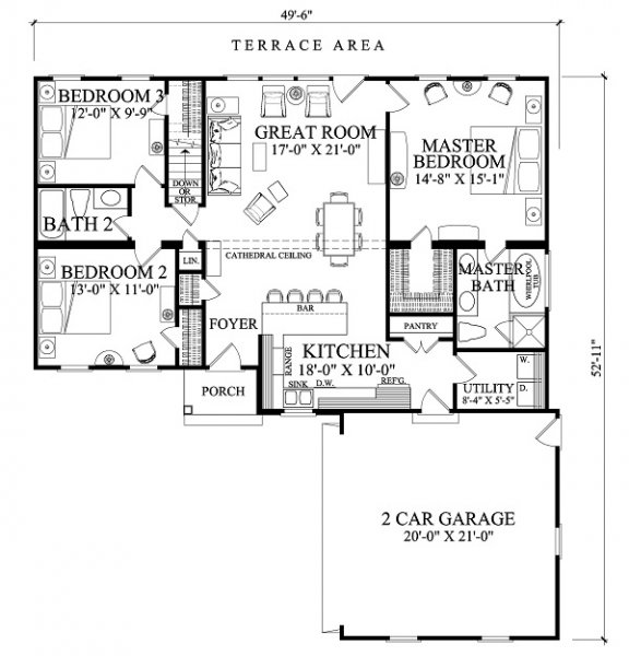 Click on house plans image to enlarge