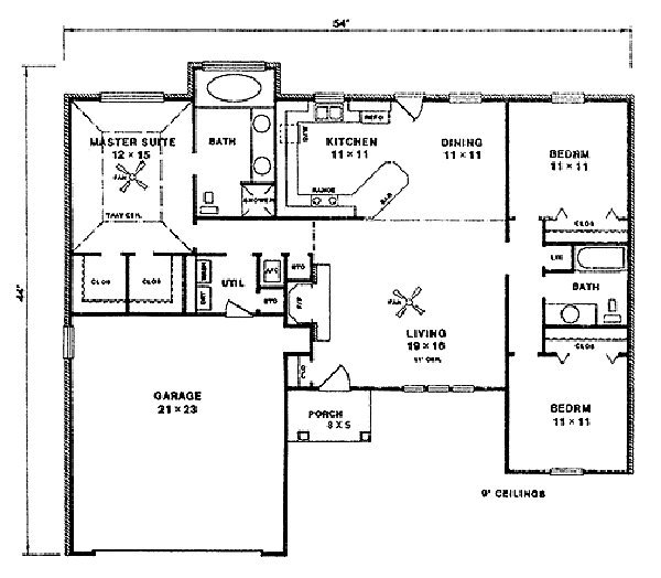 Click on house plans image to enlarge