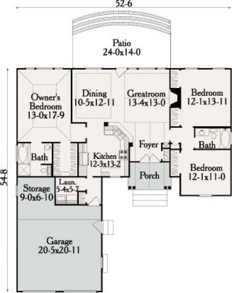 Click on house plans image to enlarge