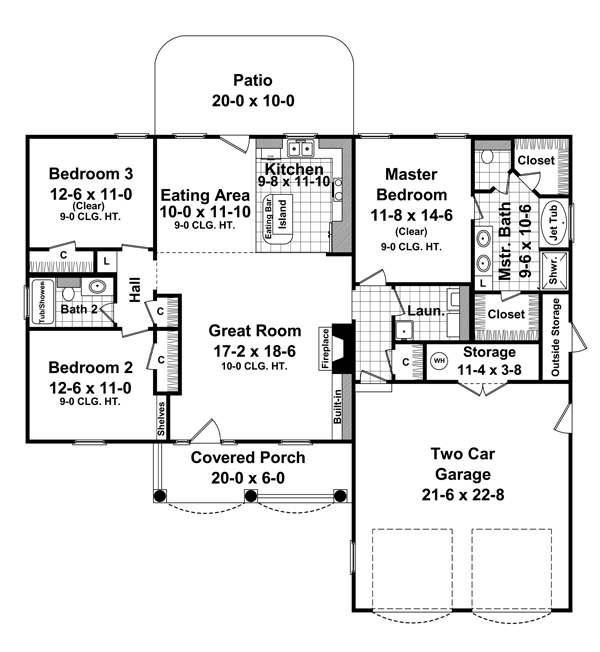 Click on house plans image to enlarge