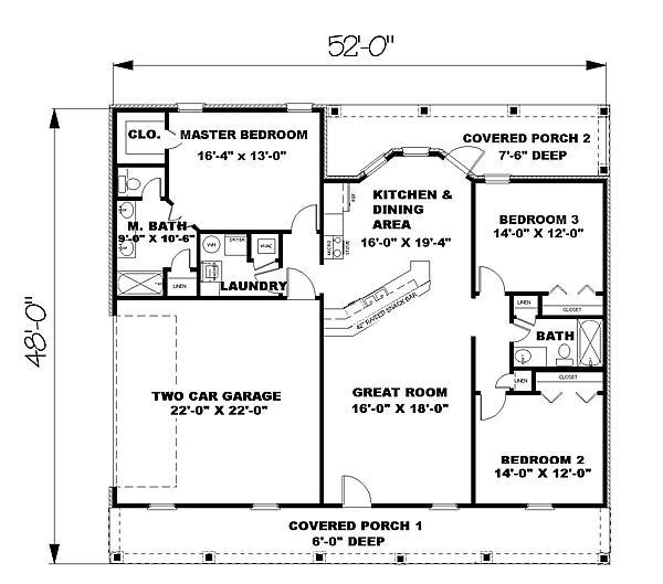 Click on house plans image to enlarge