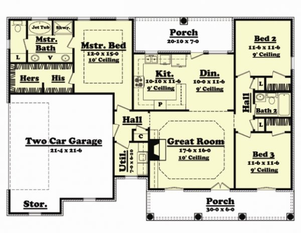 Click on house plans image to enlarge