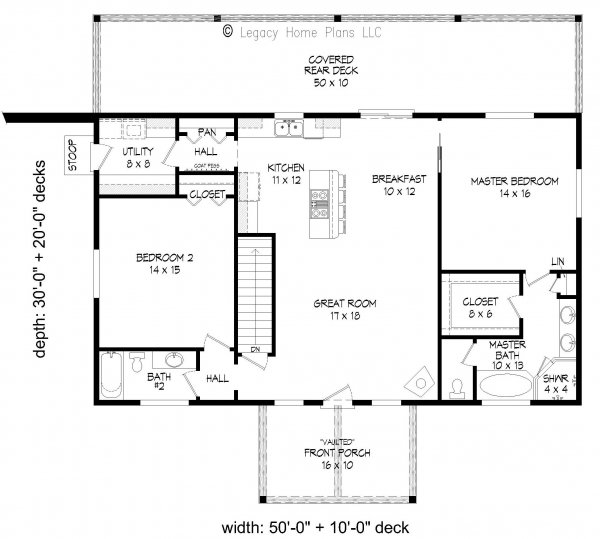 Click on house plans image to enlarge