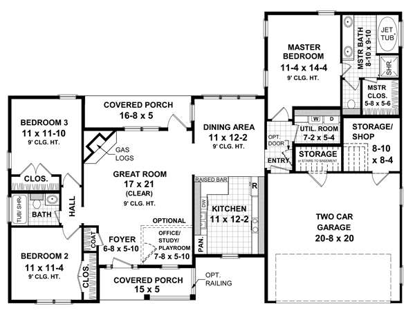 Click on house plans image to enlarge