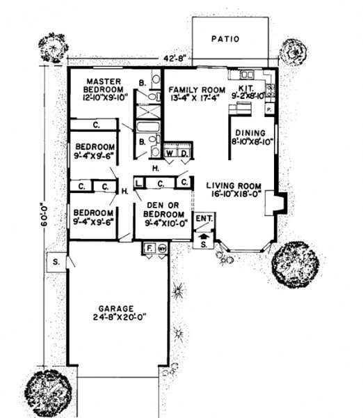 Click on house plans image to enlarge