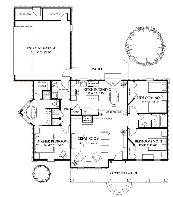 Click on house plans image to enlarge