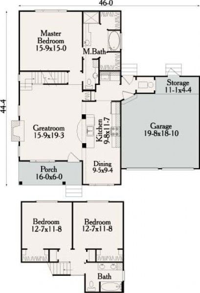 Click on house plans image to enlarge