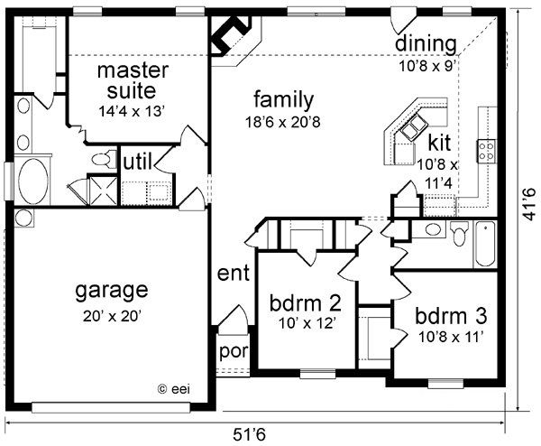 Click on house plans image to enlarge