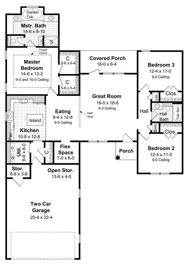 Click on house plans image to enlarge