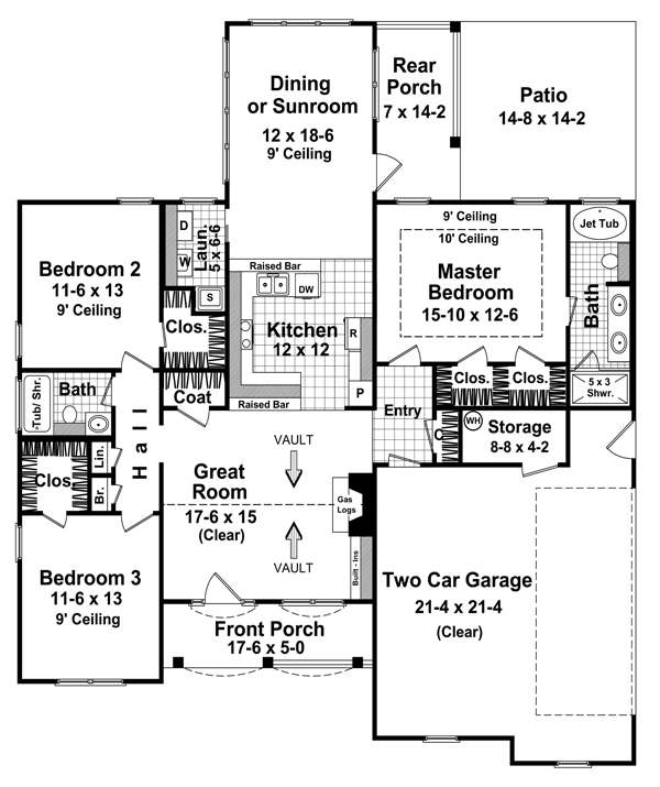 Click on house plans image to enlarge