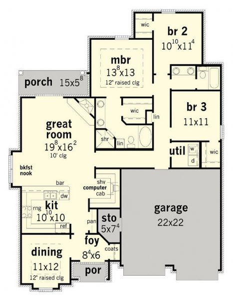 Click on house plans image to enlarge