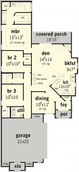 Click on house plans image to enlarge