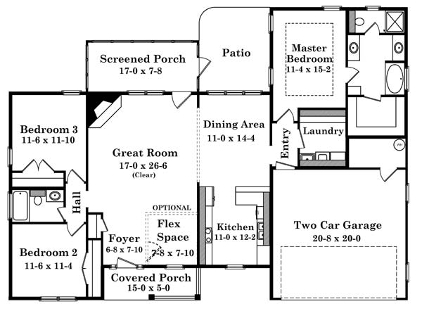 Click on house plans image to enlarge