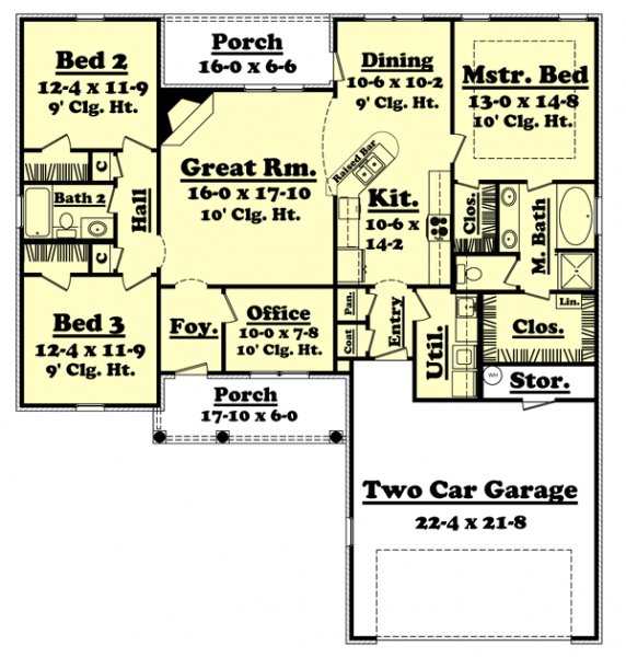 Click on house plans image to enlarge