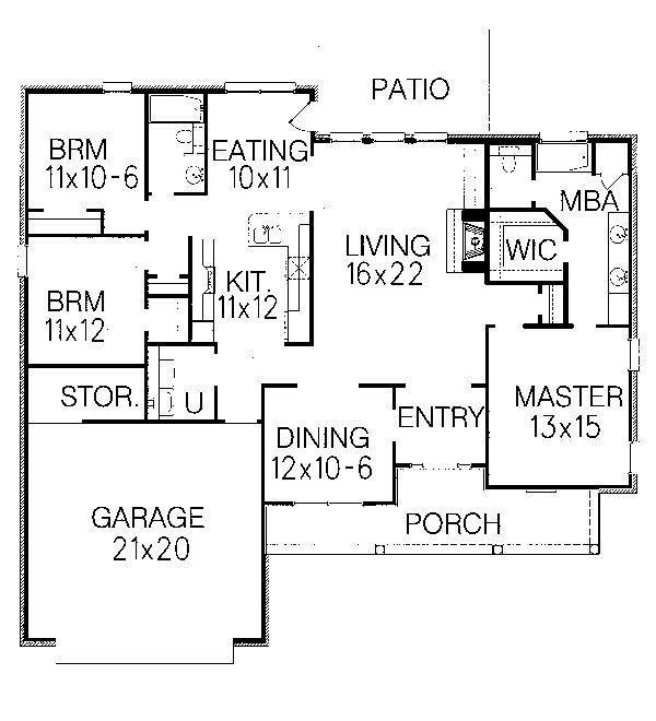 Click on house plans image to enlarge