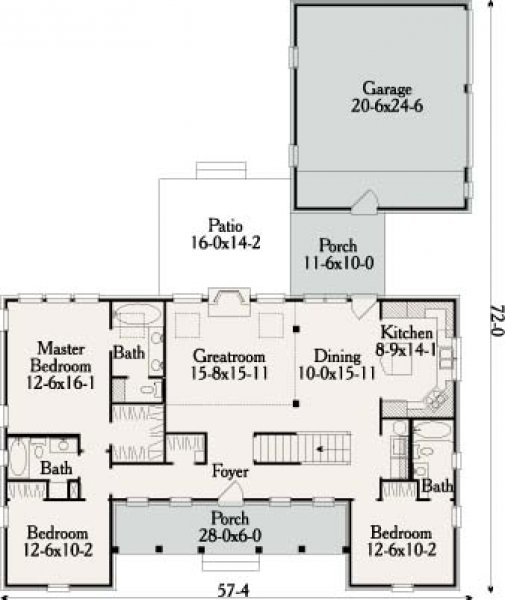 Click on house plans image to enlarge